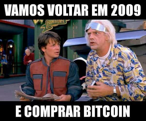 Bitcoin voltando no tempo